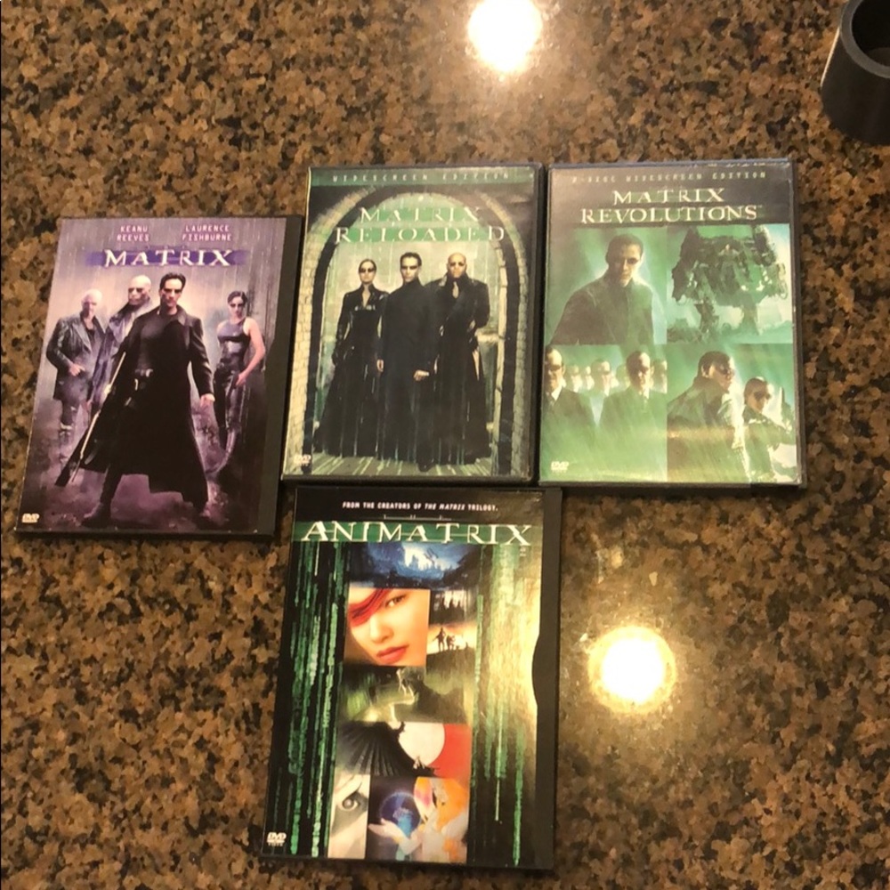 Matrix DVD Lot (4)